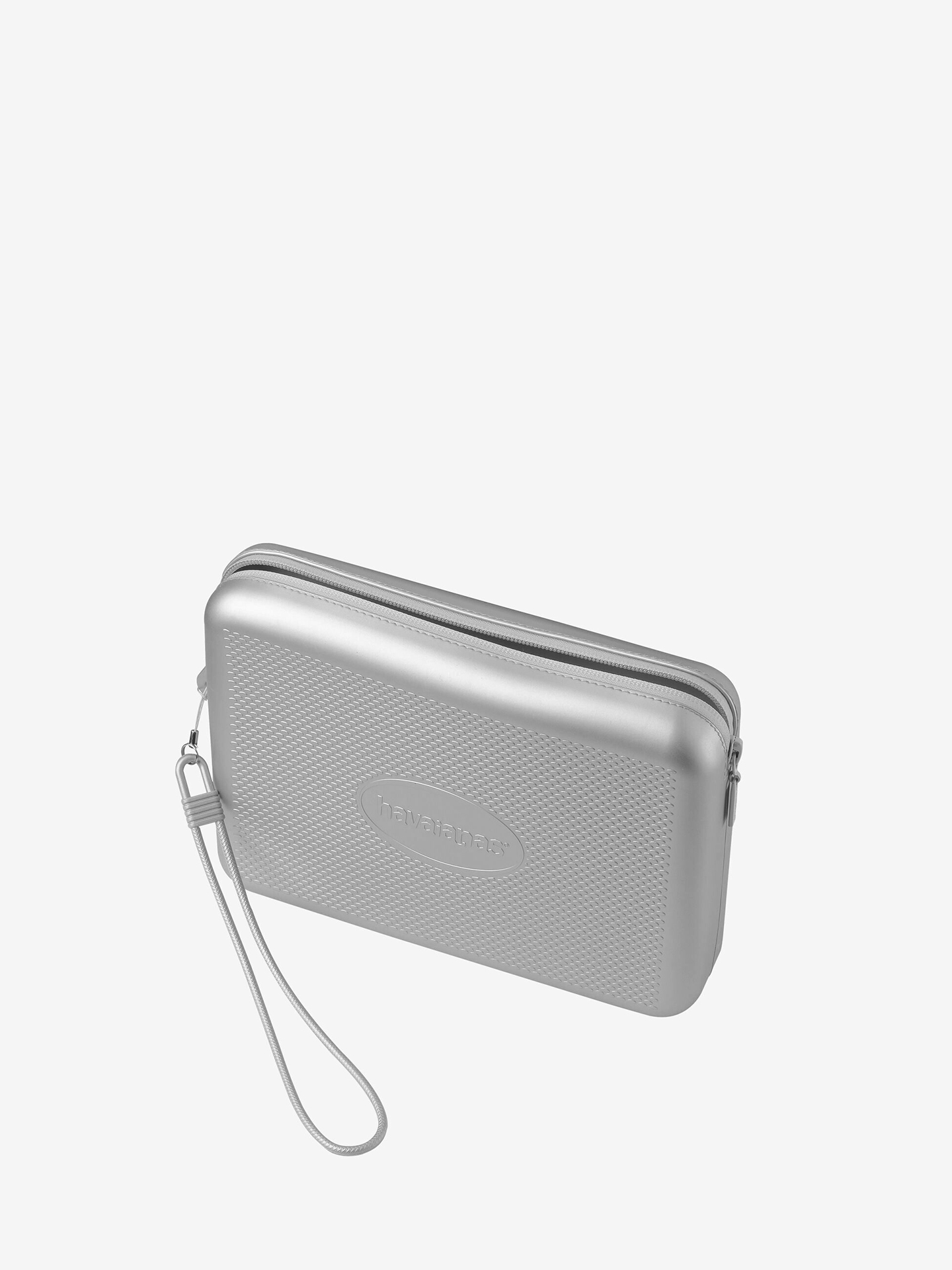 Bolsa em Silicone Beach Metálico