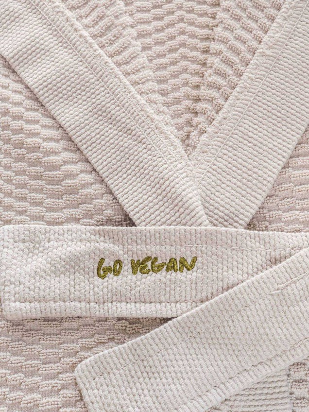 Roupão Go Vegan com Capuz