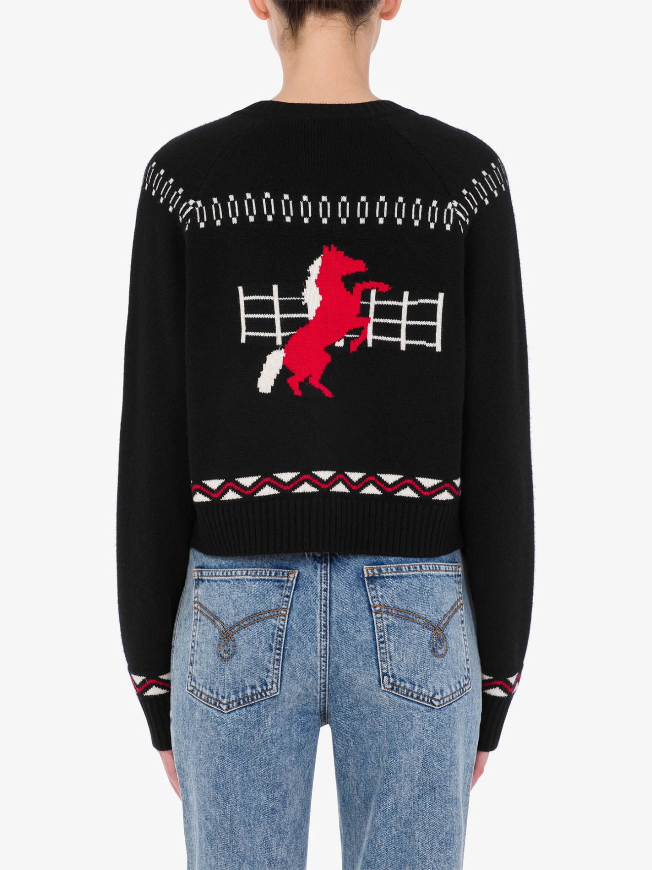 Cardigan com Padr�o