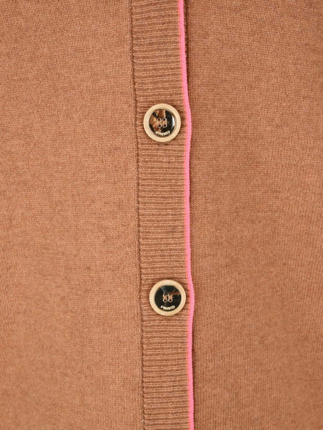 Cardigan com Padrão