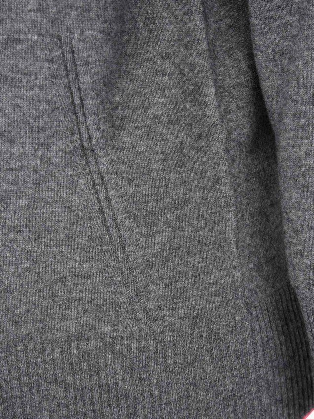 Cardigan com Padrão