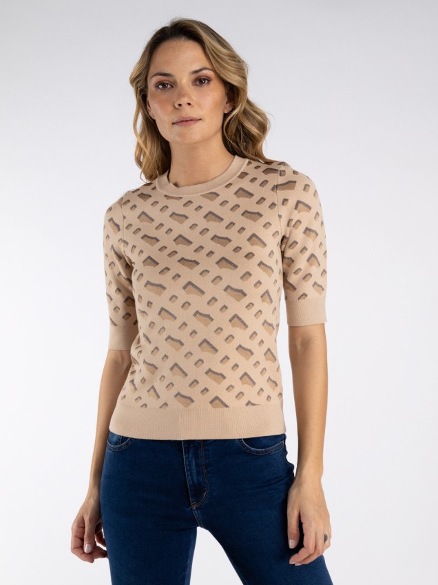 T-Shirt com Padr�o
