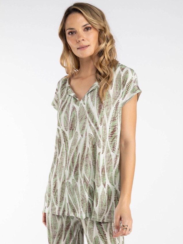 T-Shirt com Padr�o