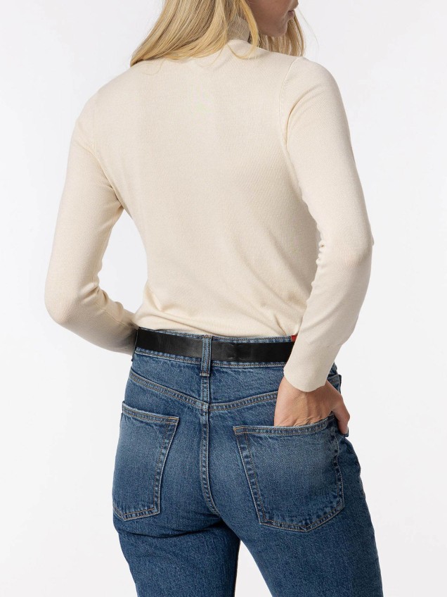 Camisola de Gola Alta