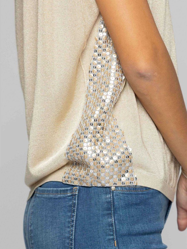 Blusa com Lantejoulas