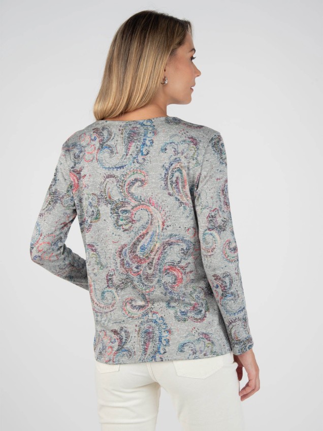 Camisola com Padrão