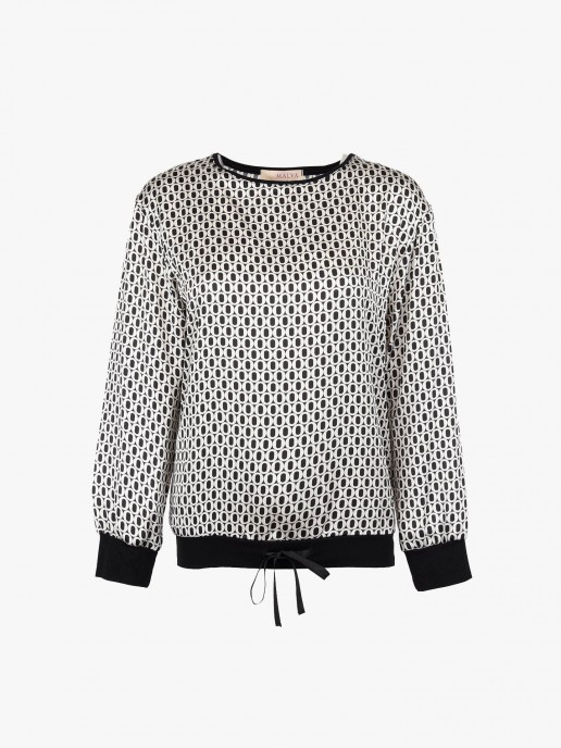 Blusa com Padro