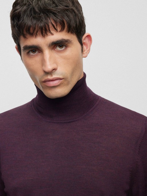 Camisola de Gola Alta Slim FIt