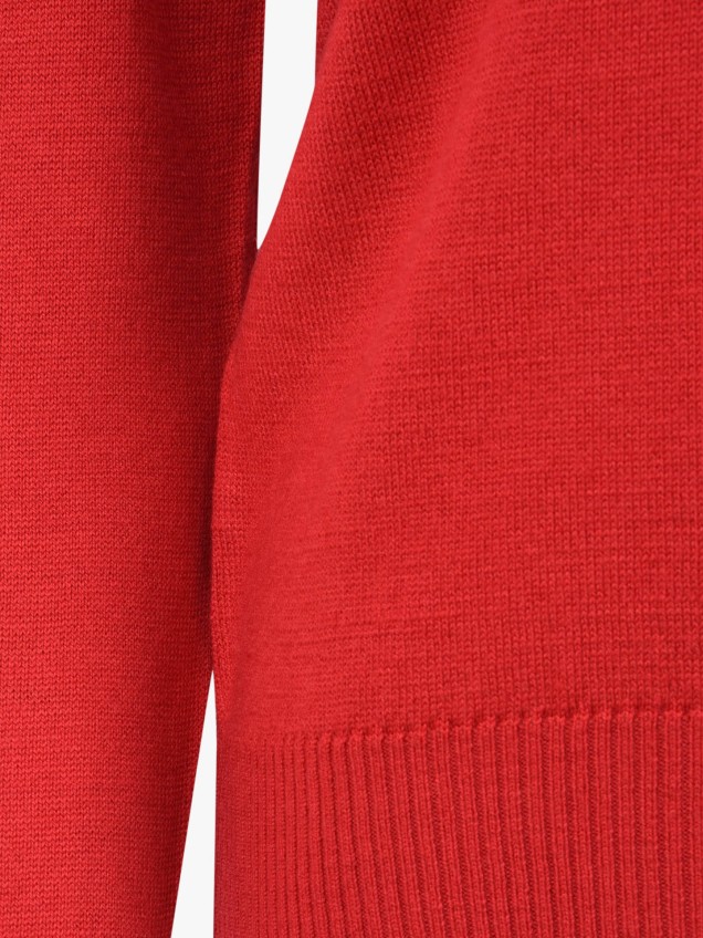 Camisola de Gola Alta em Lã