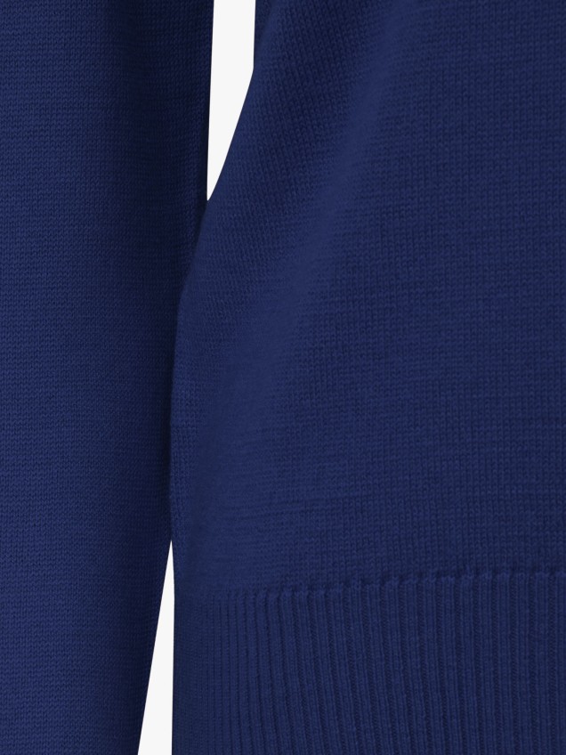 Camisola de Gola Alta em Lã