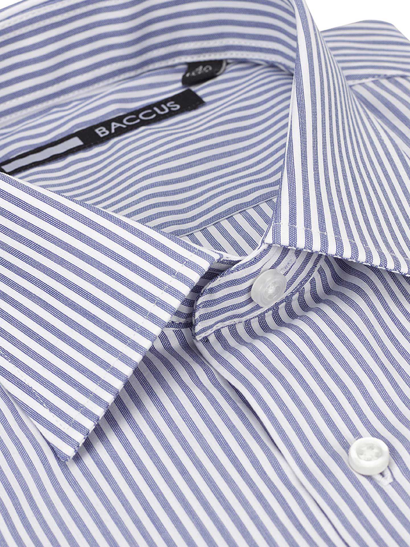 Camisa Regular Fit às Riscas