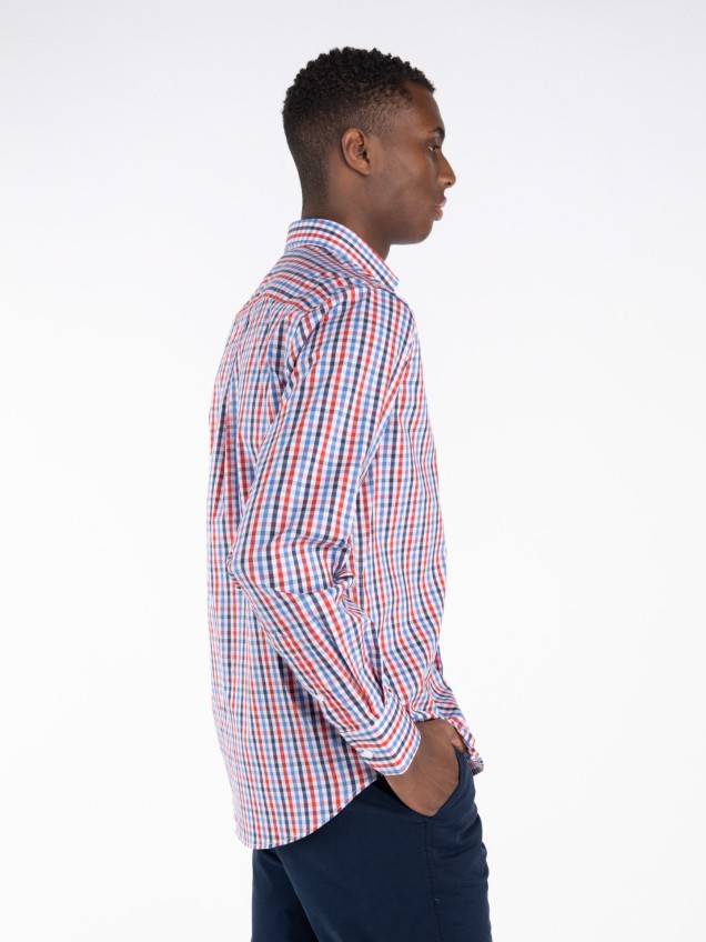 Camisa aos Quadrados