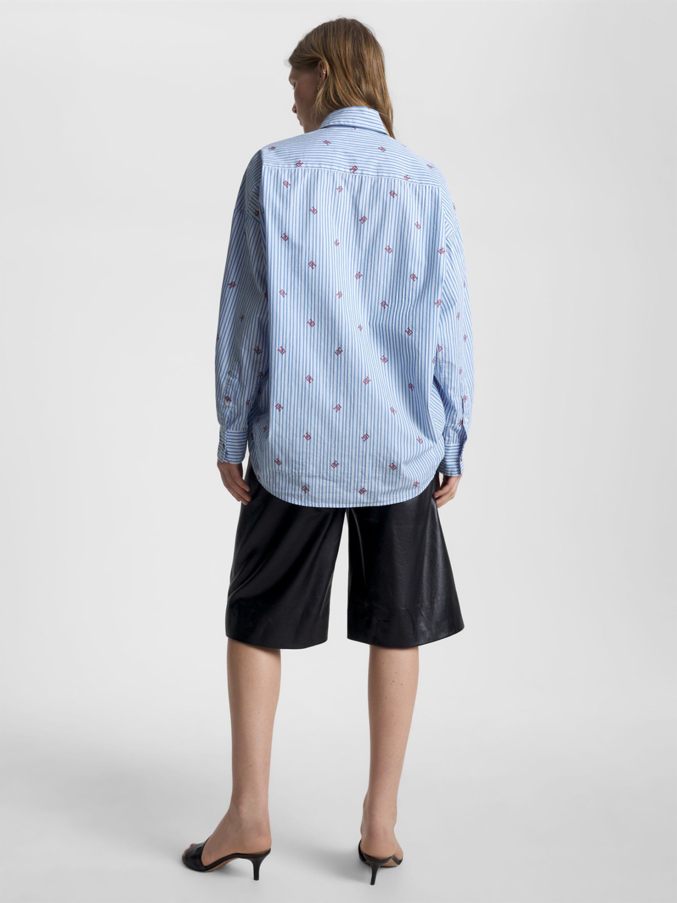 Camisa Oversized com Padr�o