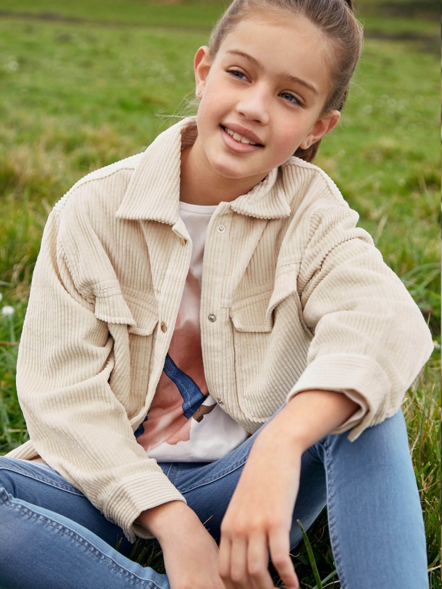 Sobrecamisa em Bombazina