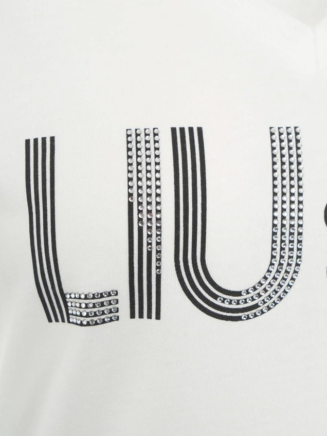 T-Shirt com Strass