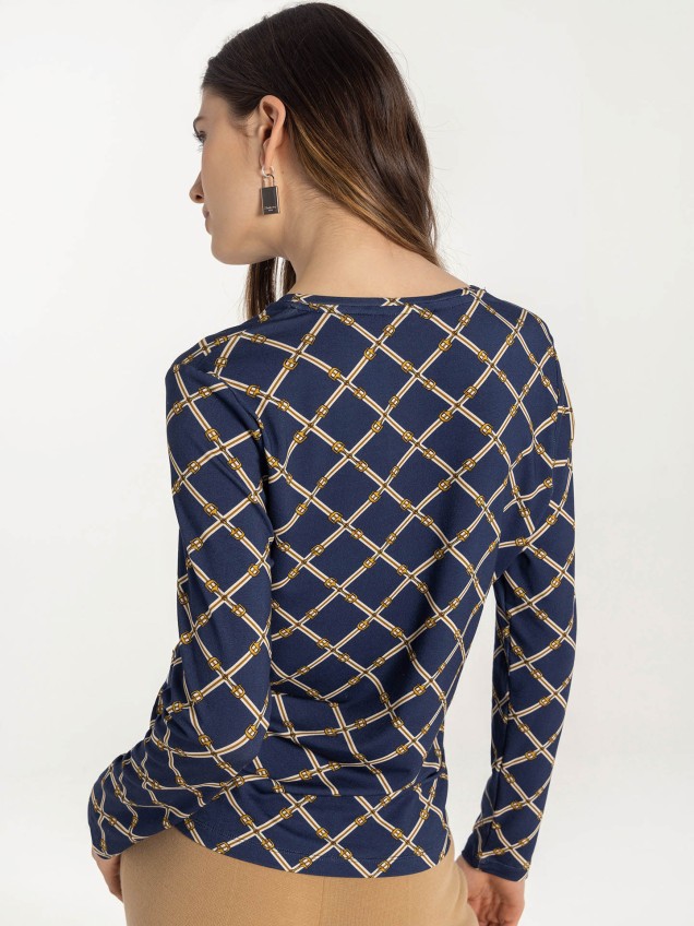 Blusa com Padrão