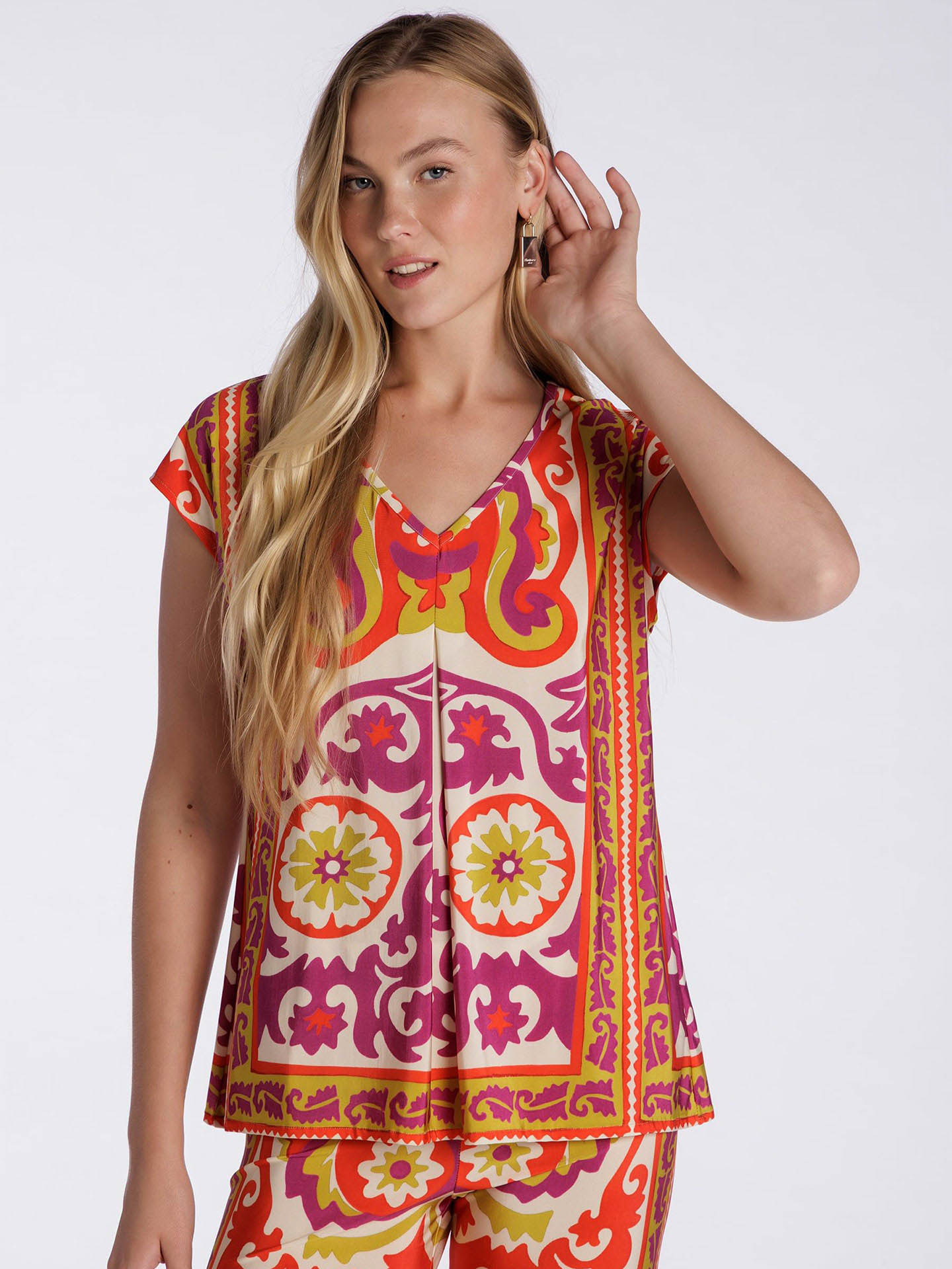 Blusa com Padrão