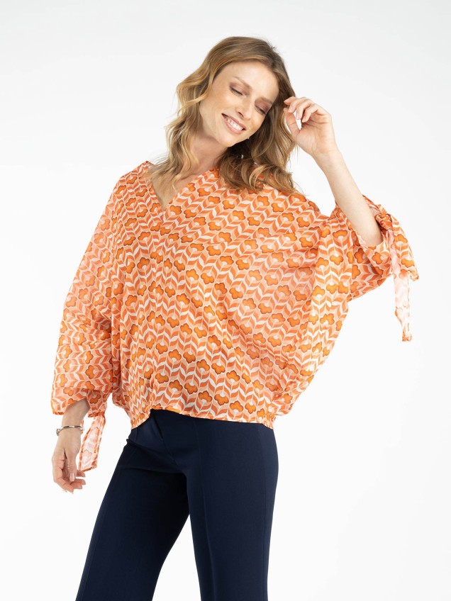 Blusa com Padr�o