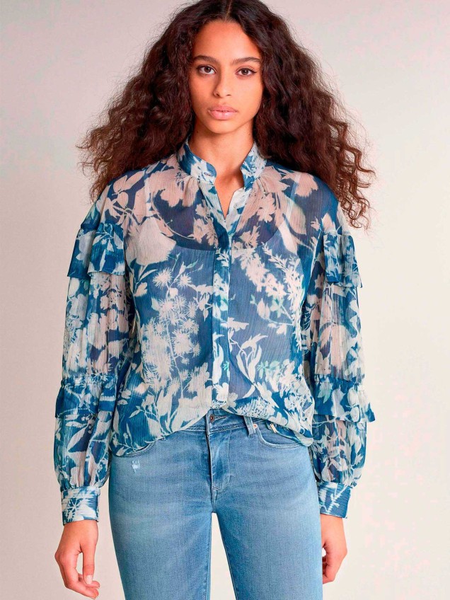 Blusa Semitransparente