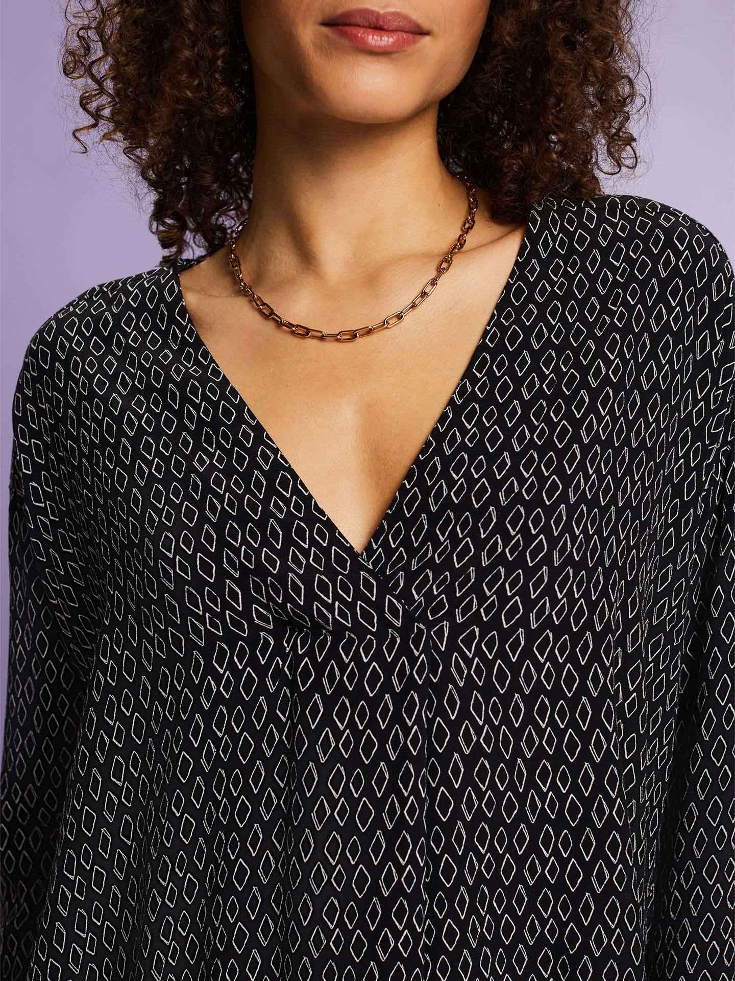 Blusa com Padrão