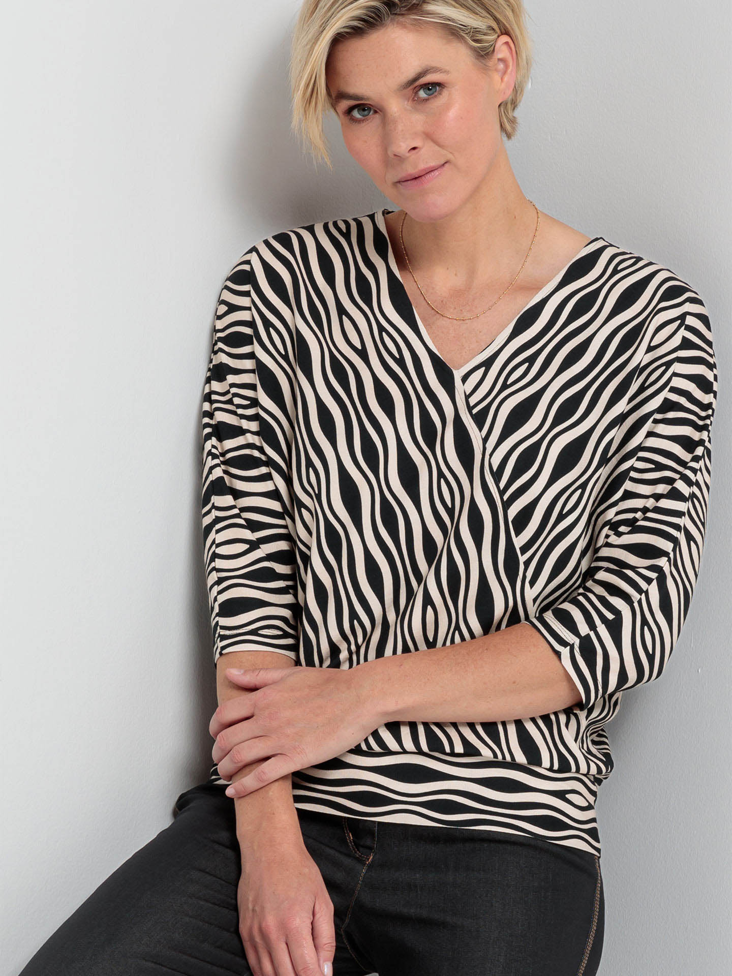 Blusa com Padrão