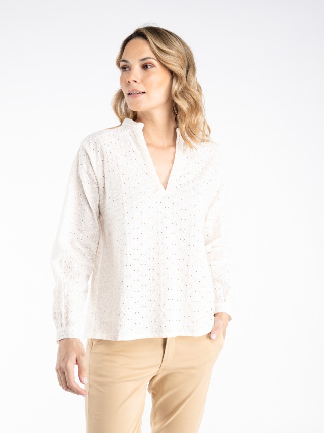 Blusa Bordada