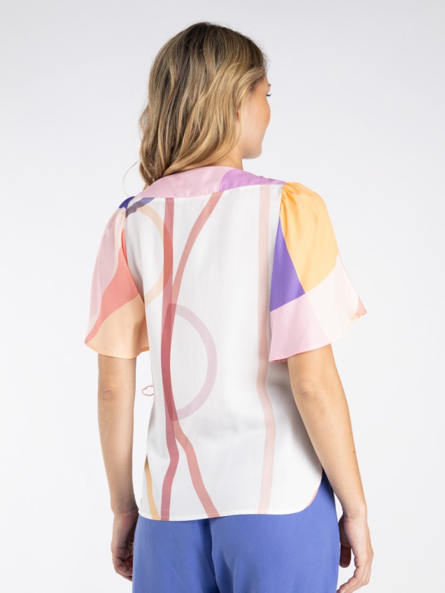 Blusa com Padrão