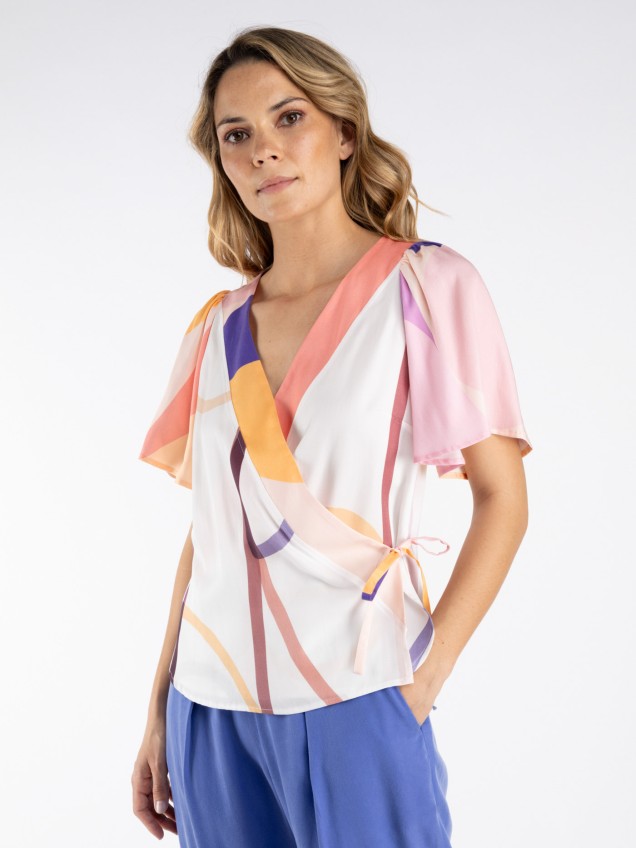 Blusa com Padrão