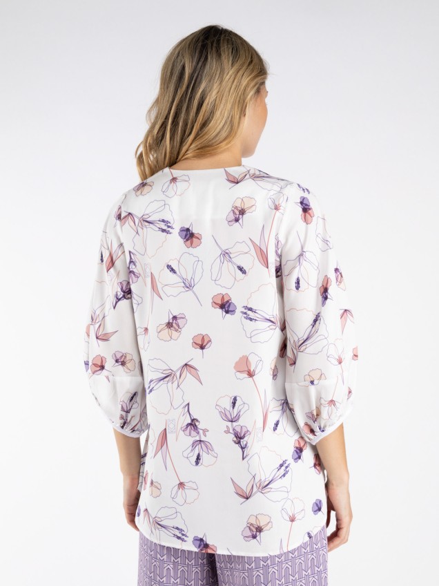 Blusa com Padrão