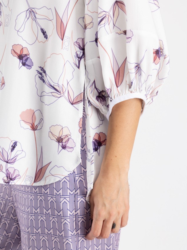 Blusa com Padrão