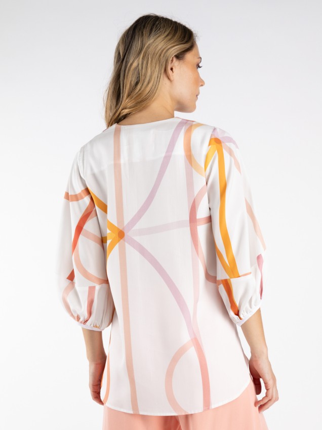 Blusa com Padrão
