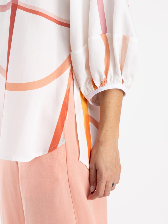 Blusa com Padrão