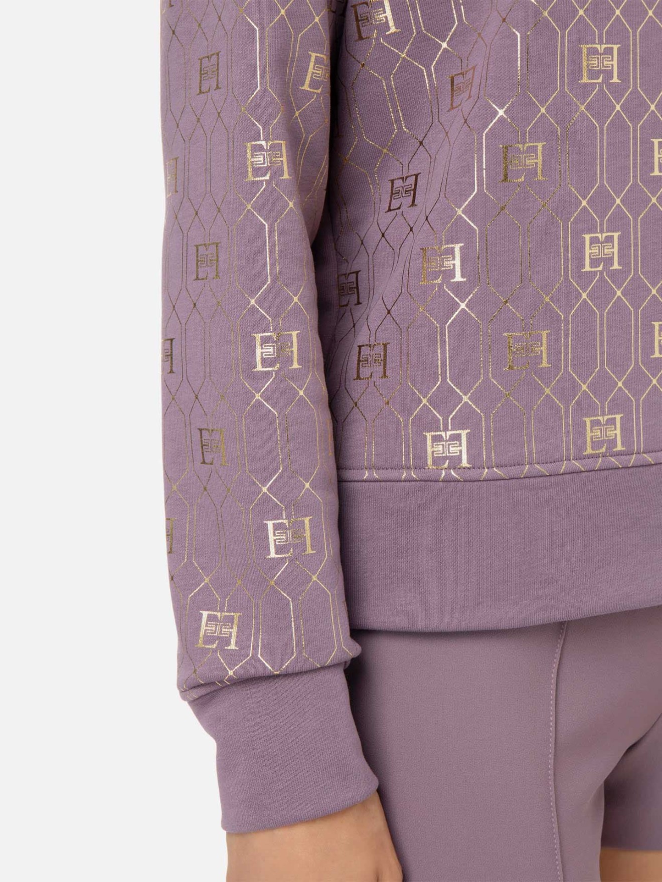 Sweatshirt com Padr�o