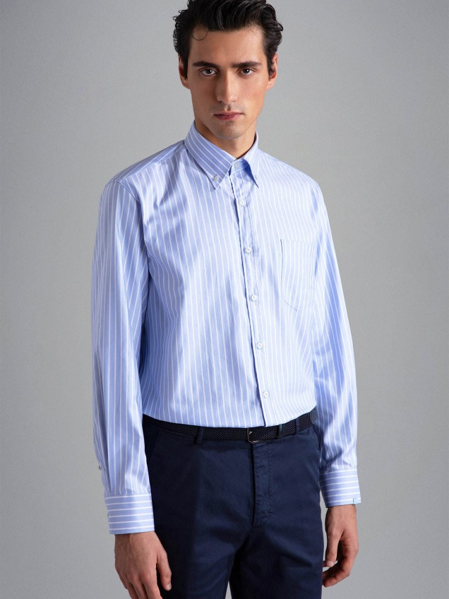 Camisa Oxford