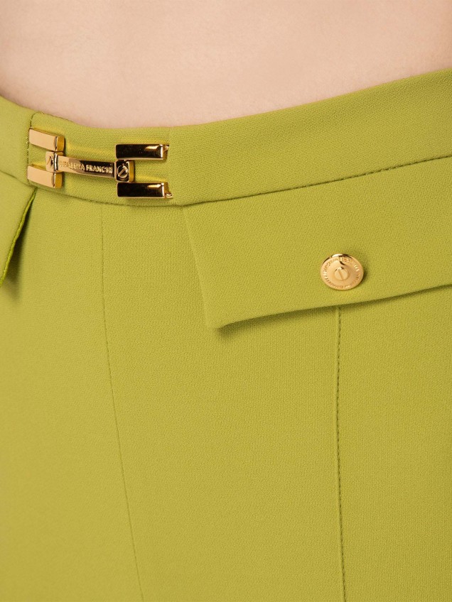 Calças Straight Fit