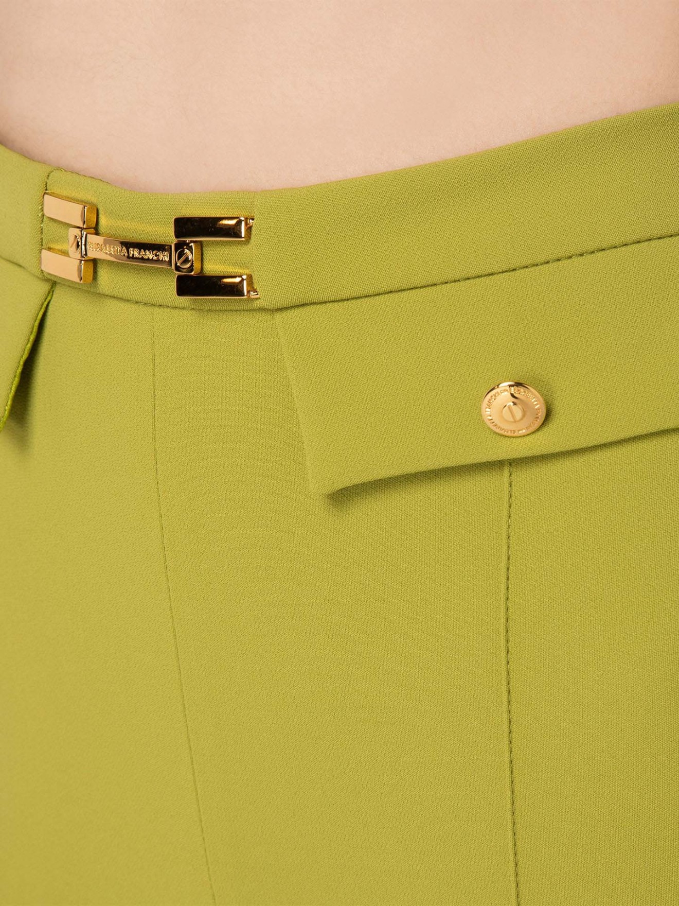 Calças Straight Fit