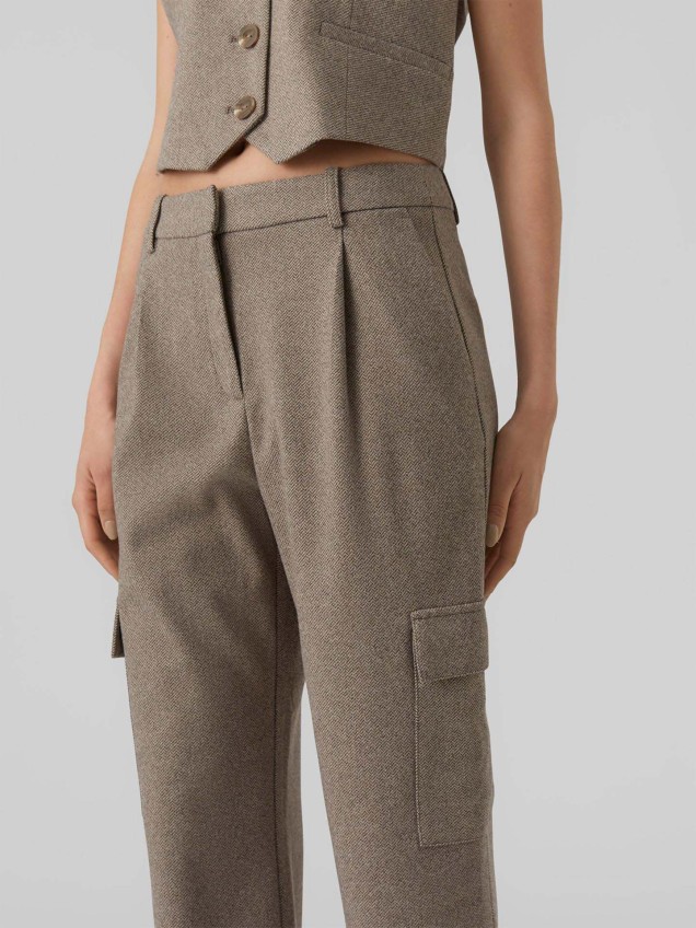 Calças Straight Fit