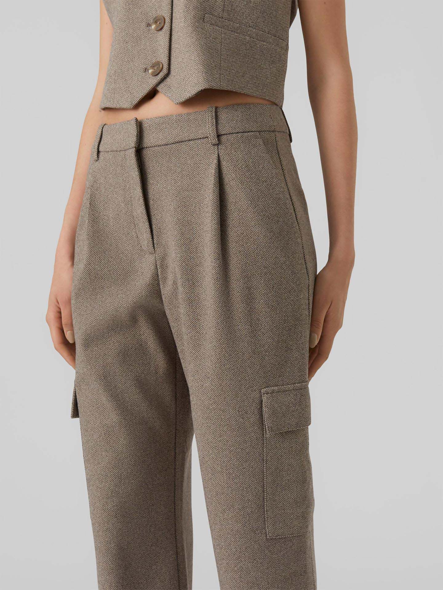 Calças Straight Fit