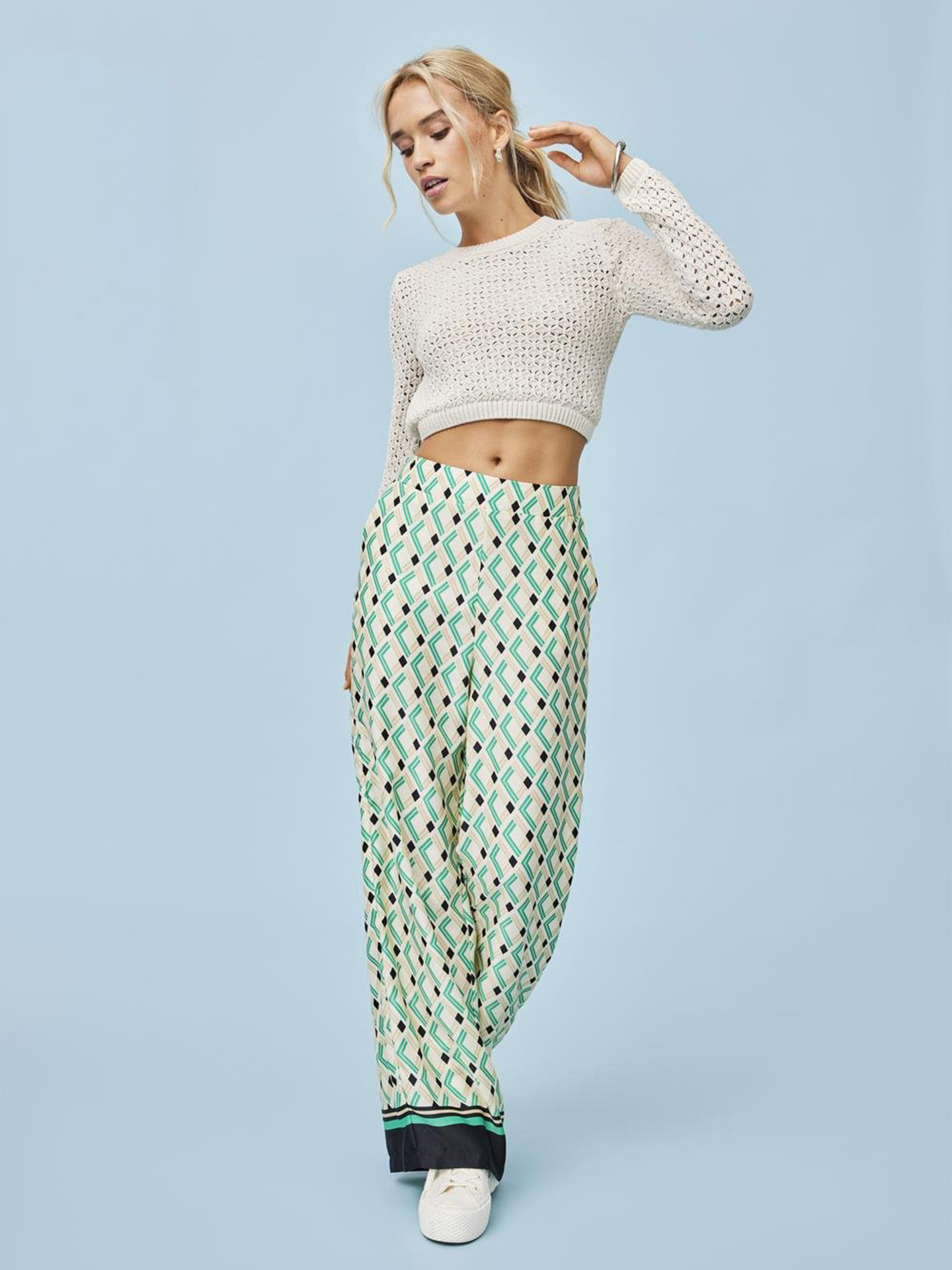 Calças Wide Leg