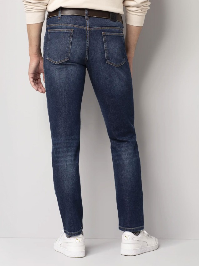 Calças de Ganga Slim Fit