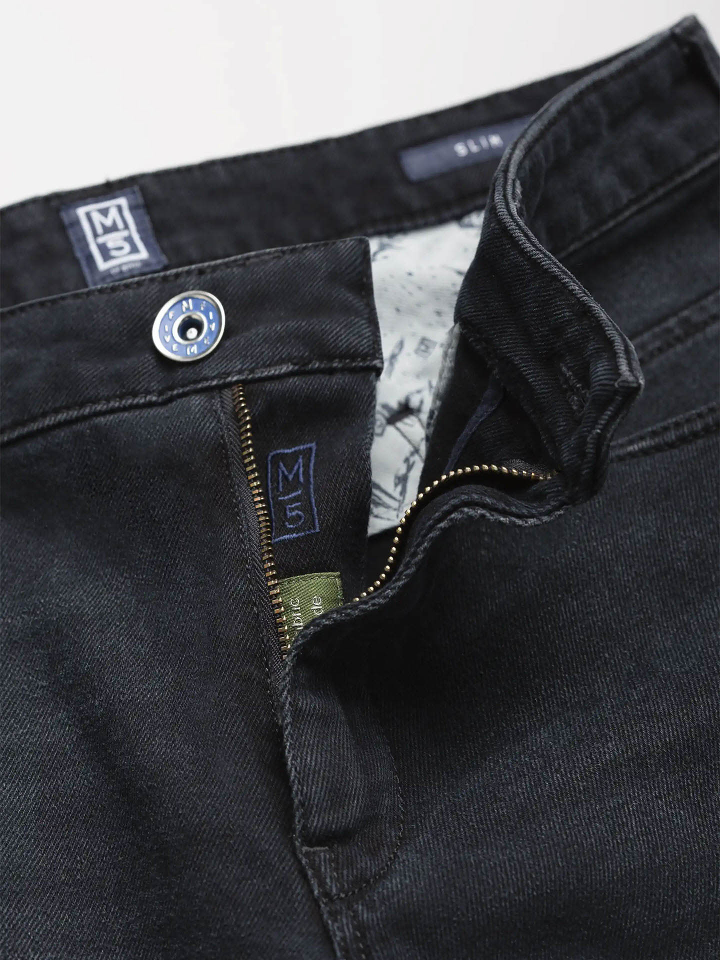 Calças de Ganga Slim Fit