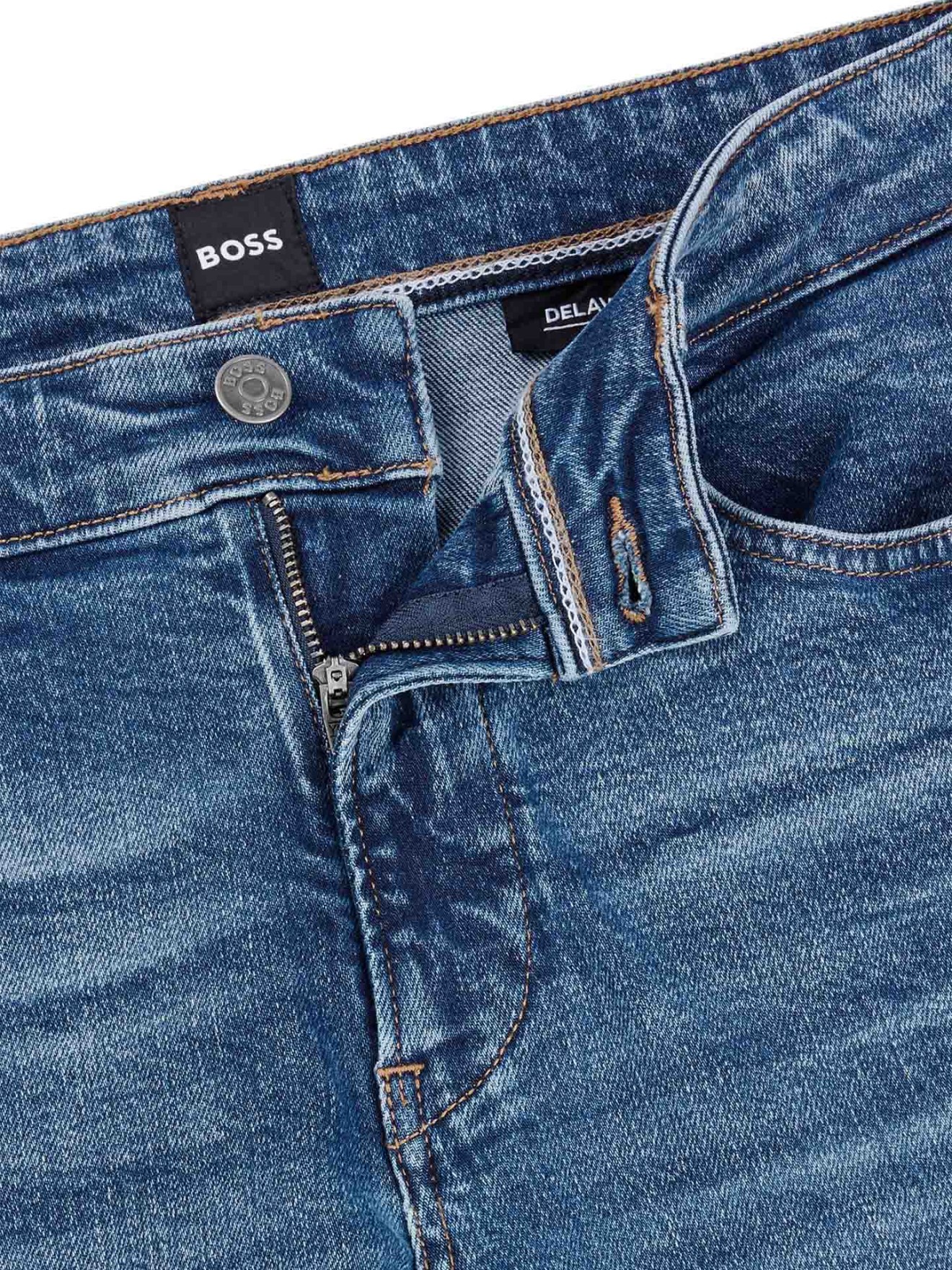 Calças de Ganga Slim Fit