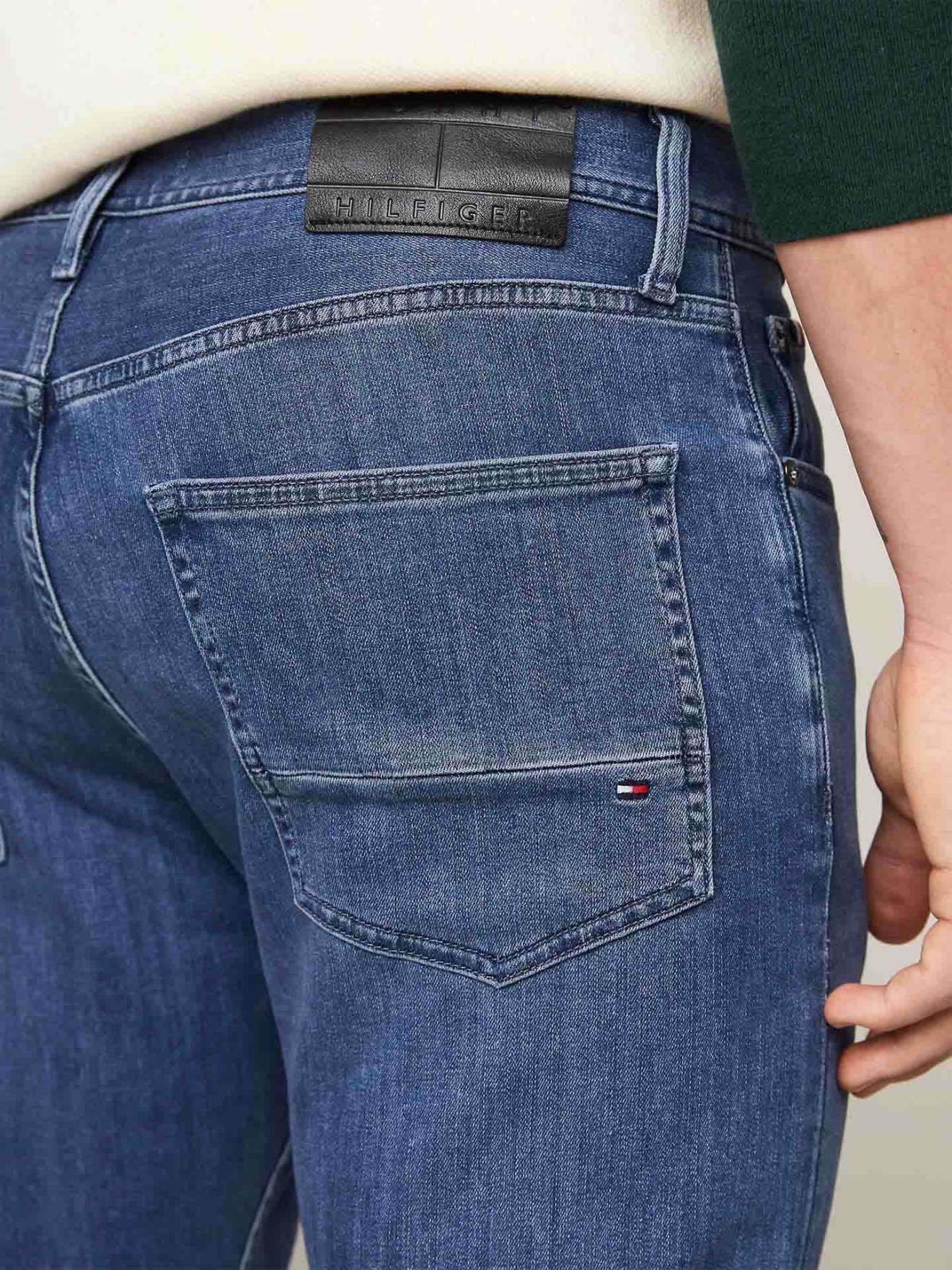 Calças de Ganga Slim Fit