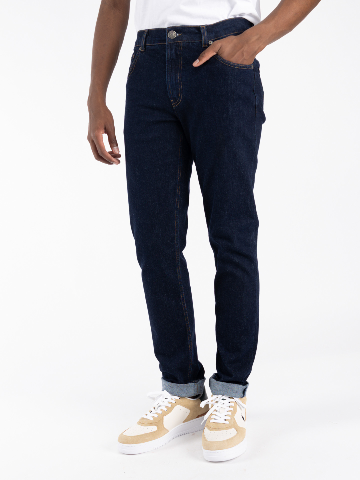 Calças de Ganga Straight Fit