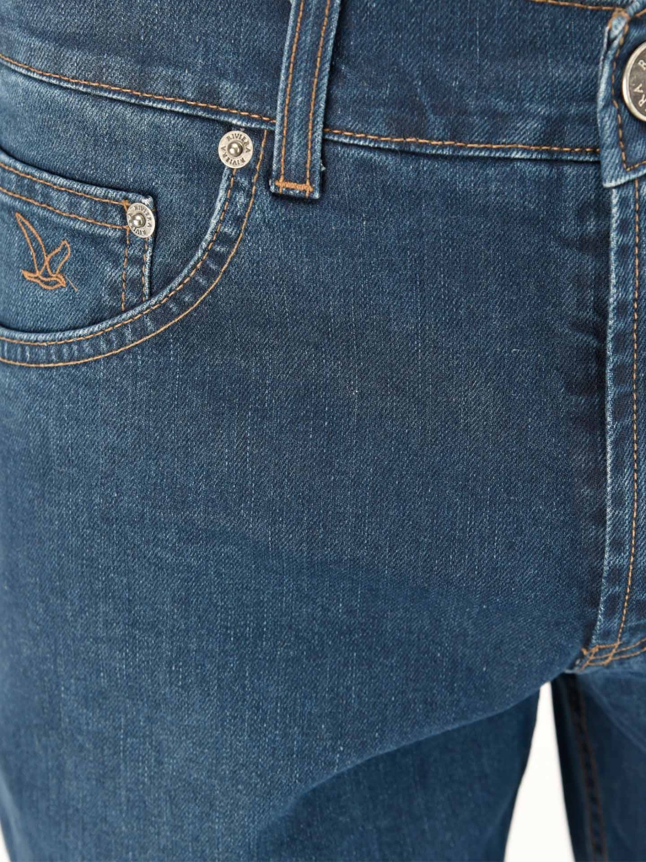 Calças de Ganga Straight Fit