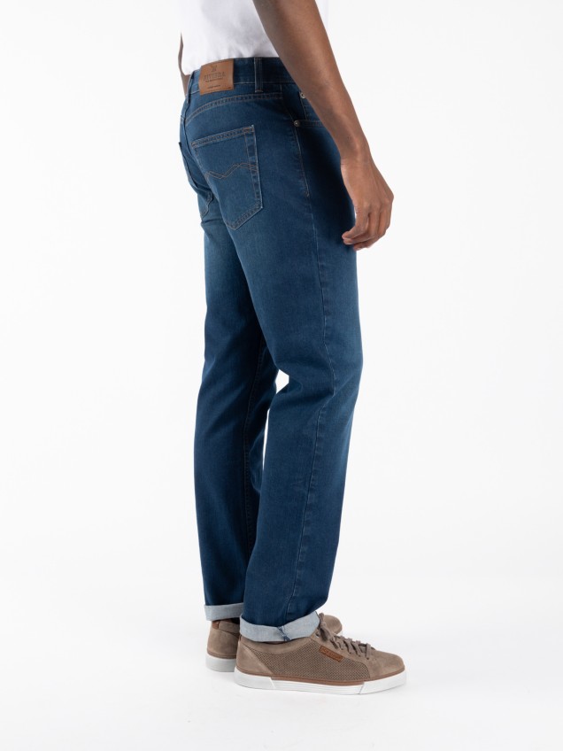 Calças de Ganga Straight Fit