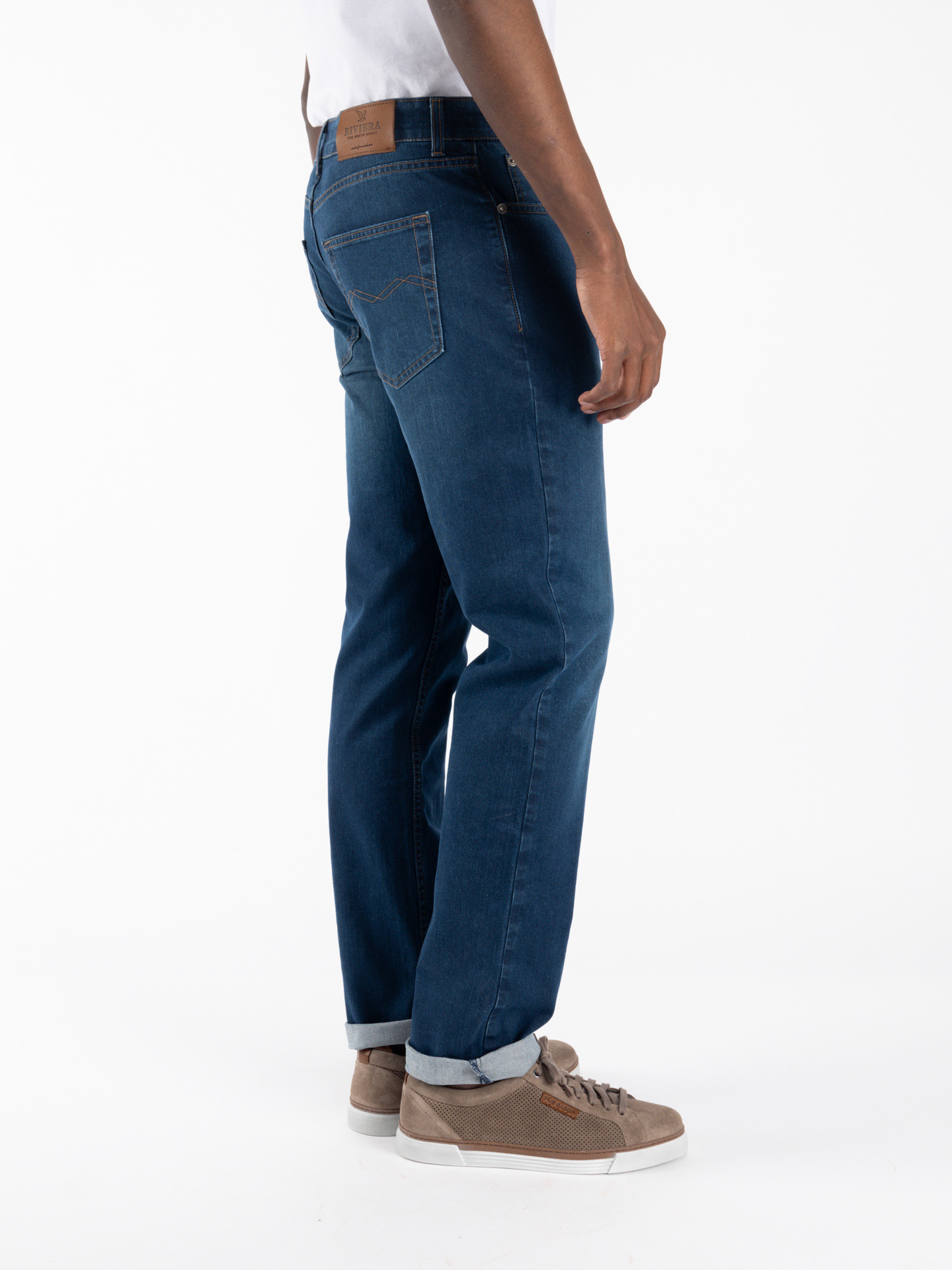 Calças de Ganga Straight Fit