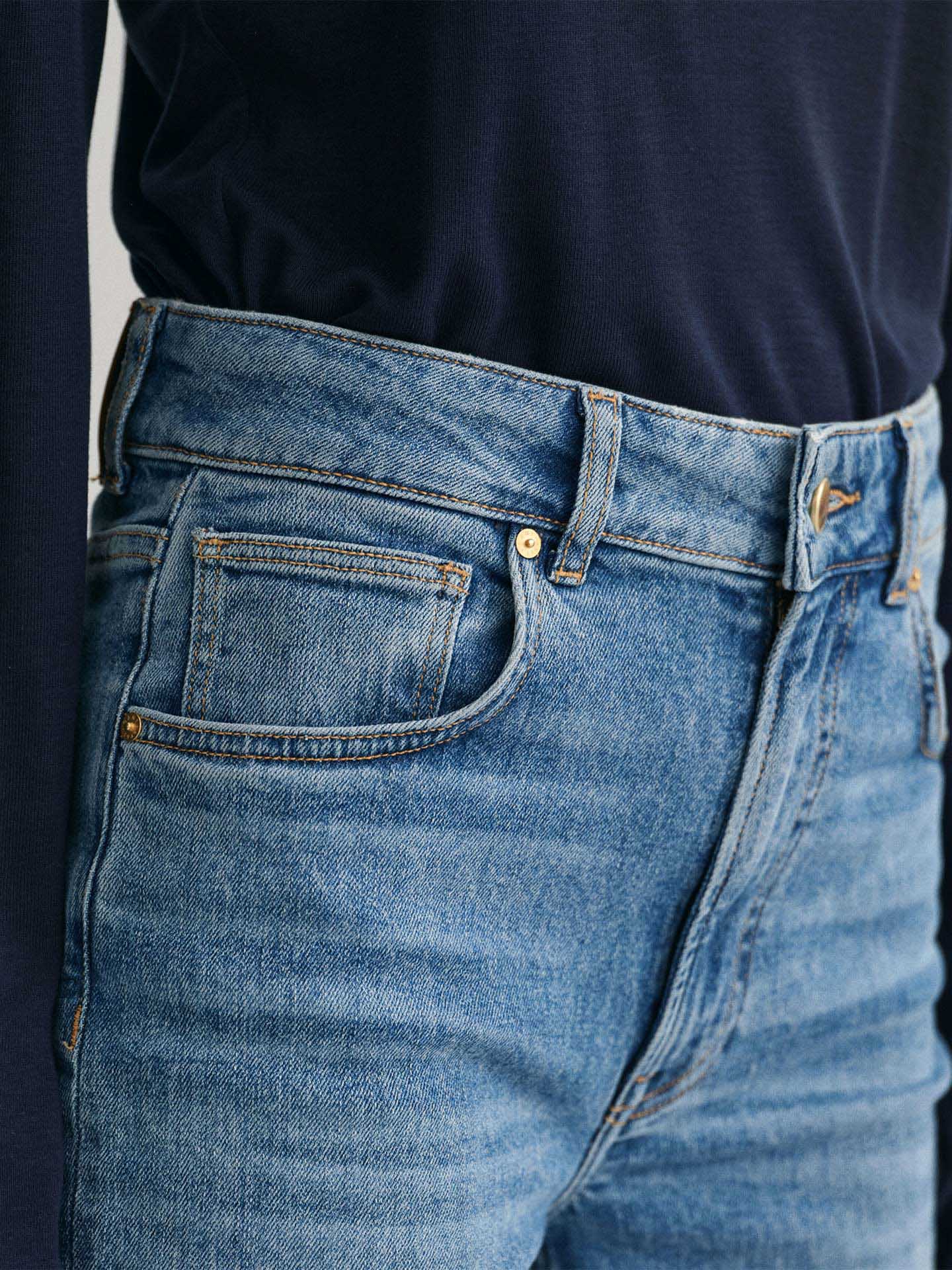 Calças de Ganga Flared Fit