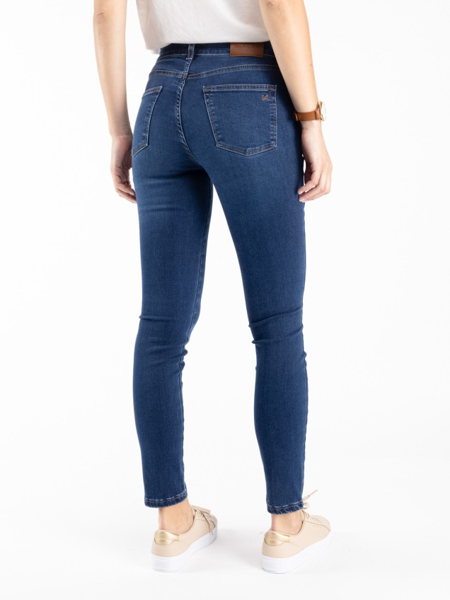 Calças de Ganga Skinny Fit