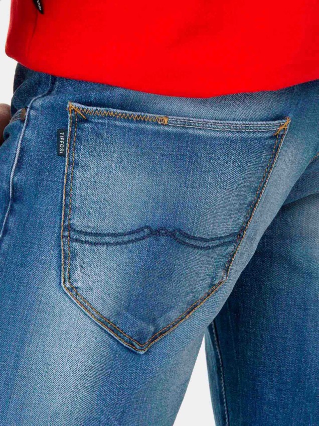 Calças de Ganga Slim Fit